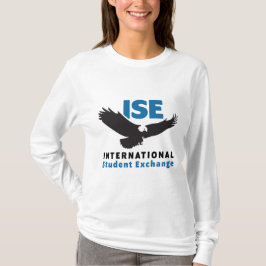 Weiß weiße Schlange T - Shirt ISE Square Logo