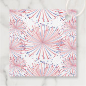 Weiß & Wer? 4. Juli Party über geschlechtsspezifis Geschenkanhänger (Rückseite)