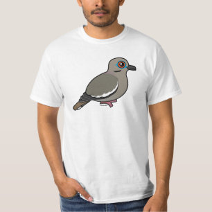 Weiß-winged Taube T-Shirt