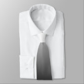 Weiß, zum der Steigungs-Krawatte zu schwärzen Krawatte (Gebunden)