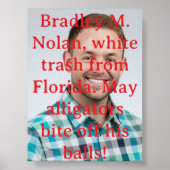 Weißabfall aus Florida Poster (Vorne)