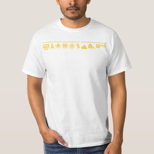 Weißabgleich für Fotografen T-Shirt (Vorderseite)
