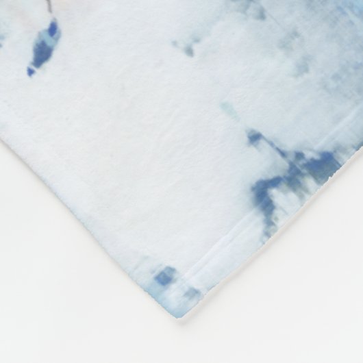 Weißabstrich III Fleecedecke (Ecke)