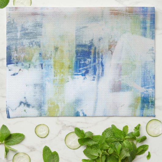 Weißabstrich III Handtuch (Gefaltet)