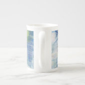 Weißabstrich III Porzellantasse (Rückseite)