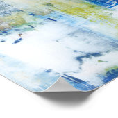 Weißabstrich III Poster (Ecke)