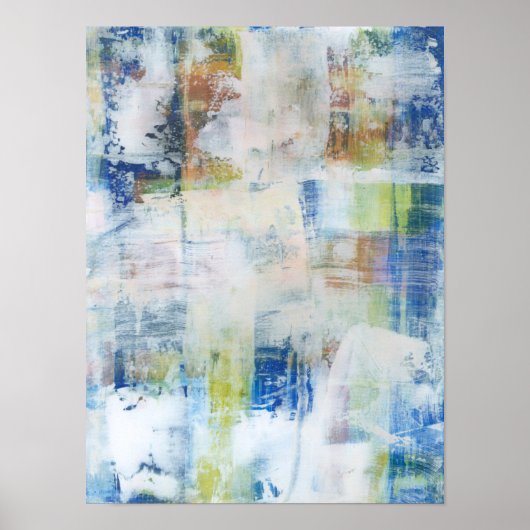 Weißabstrich III Poster (Vorne)