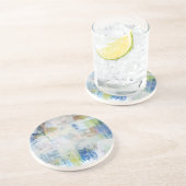 Weißabstrich III Sandstein Untersetzer (Seite)