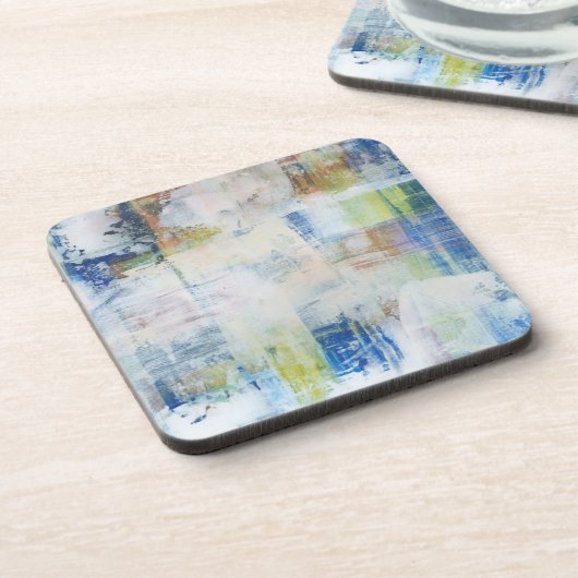 Weißabstrich III Untersetzer (Linke Seite)