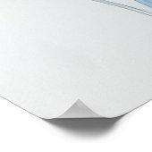 Weißabstrich Poster (Ecke)