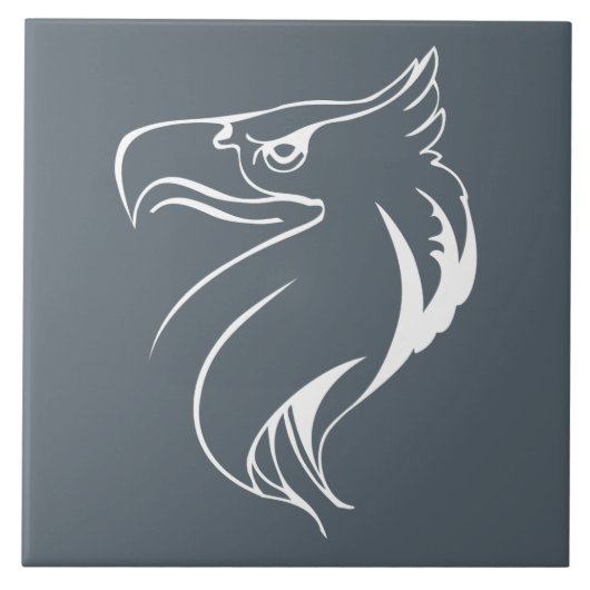 Weißadler Fliese (Vorderseite)