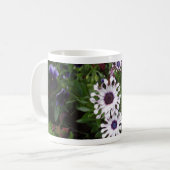 Weißafrikanischer Daisy Kaffeetasse (Vorderseite Links)