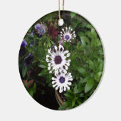 Weißafrikanischer Daisy Keramikornament (Links)