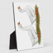 Weißafrikanischer Gänse Fotoplatte (Seite)