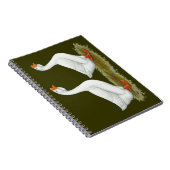 Weißafrikanischer Gänse Notizblock (Rechte Seite)