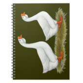 Weißafrikanischer Gänse Notizblock (Vorderseite)