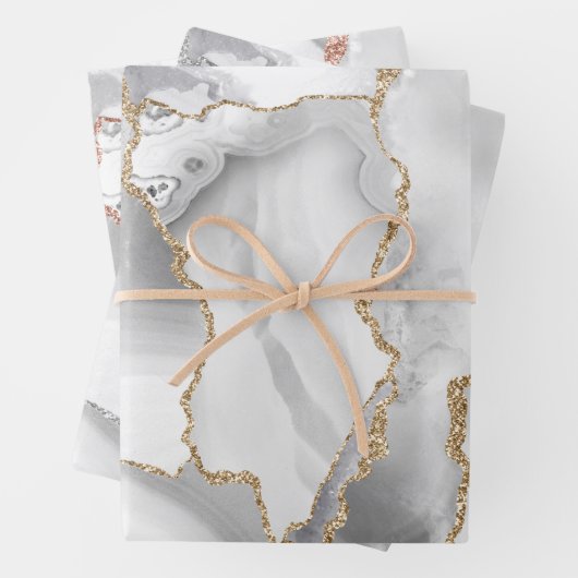 Weißagat Geschenkpapier Set (Beispiel)