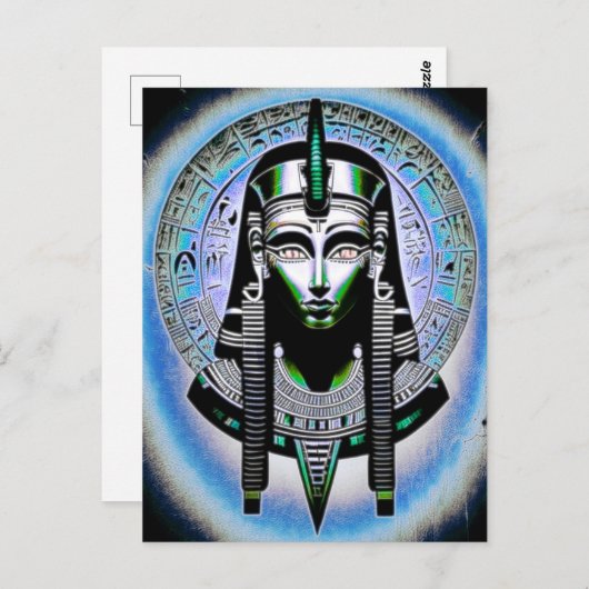 WeißÄgypten 10 Postkarte (Vorne/Hinten)