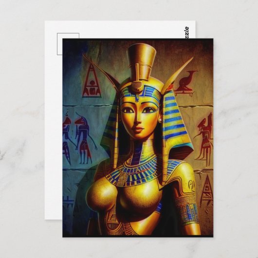 WeißÄgypten 4 Postkarte (Vorne/Hinten)