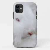 Weißangora-Kaninchen Case-Mate iPhone Hülle (Rückseite)