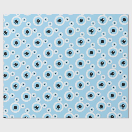 Weißbärengesicht Geschenkpapier (Flach)