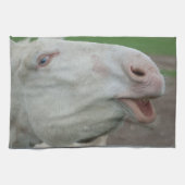 Weißbarocke Donkey Geschirrtuch (Horizontal)