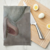 Weißbarocke Donkey Küchentuch (Viertel Falte)