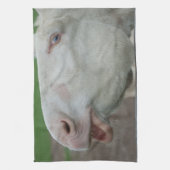 Weißbarocke Donkey Küchentuch (Vertikal)