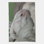 Weißbarocke Donkey Küchentuch (Vertikal)