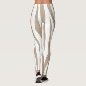 Weißbeige Leggings (Rückseite)