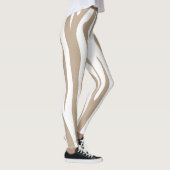 Weißbeige Leggings (Rechts)