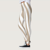 Weißbeige Leggings (Links)