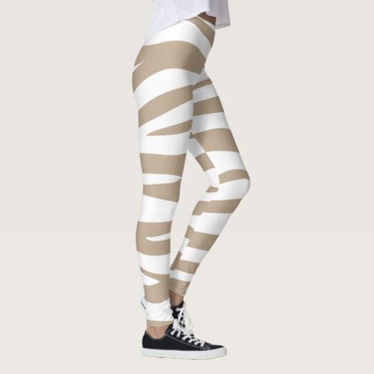 Weißbeige Leggings (Rechts)