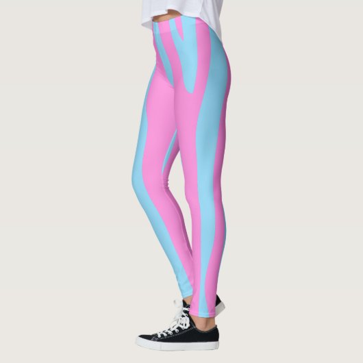 Weißbeige Leggings (Links)