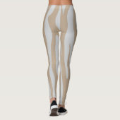 Weißbeige Leggings (Rückseite)