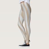 Weißbeige Leggings (Links)