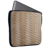 Weißbeton-Hochhaus-Gebäude Laptopschutzhülle (Vorne Rechts)