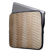 Weißbeton-Hochhaus-Gebäude Laptopschutzhülle (Vorderseite Links)