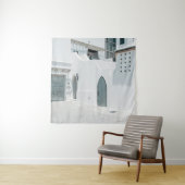 Weißbetonhaus Wandteppich (Beispiel)