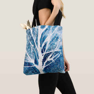 Weißbirke Weihnachten Tasche
