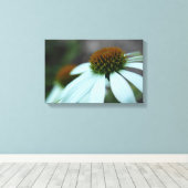 Weißblättern, Blume (Leinwand) Leinwanddruck (Insitu (Holzboden))