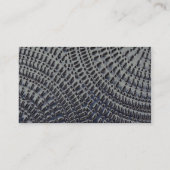 Weißblechbeschaffenheit Visitenkarte (Rückseite)