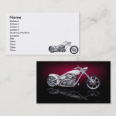 Weißblitz Visitenkarte (Vorne/Hinten)