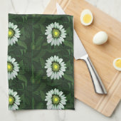 Weißblume Geschirrtuch (Viertel Falte)