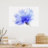 Weißblume Poster (Küche)