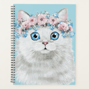 Weißblütenkatze Planer