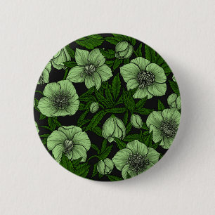 Weißbohrer mit Blätter Button