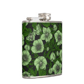 Weißbohrer mit Blätter Flachmann (Rechts)