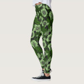 Weißbohrer mit Blätter Leggings (Links)