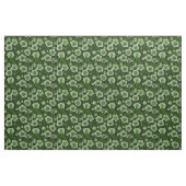 Weißbohrer mit Blätter Stoff (Fat Quarter (45,7 x 55,9 cm))